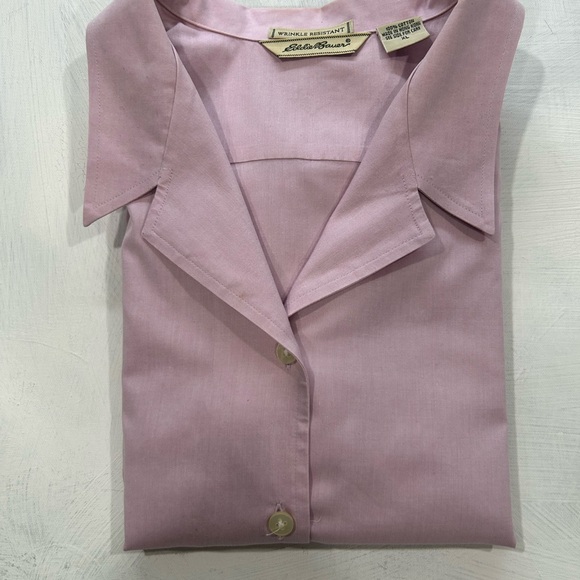 Eddie Bauer Light Pink Cotton Shirt - Picture 1 of 7